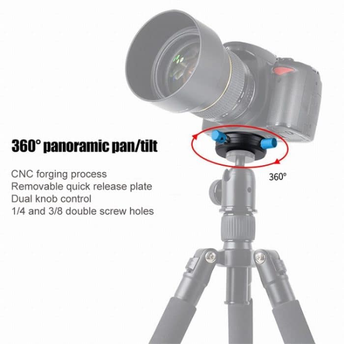 BEXIN QR-02 360-Grad-Drehung, Schnellwechselkopf, Kamera-Stativ-Grundplatte, QR-02 360 – Bild 6