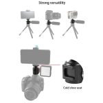 BEXIN HK25 Aluminiumlegierung Kaltschuh-Stativadapter-Kugelkopf, HK25 – Bild 7