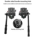 BEXIN VH-105 360-Grad-Panorama-Schwerlast-Stativ-Action-Fluid-Drag-Kopf, VH-105 – Bild 3