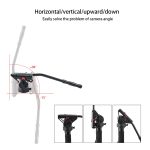 BEXIN VH-105 360-Grad-Panorama-Schwerlast-Stativ-Action-Fluid-Drag-Kopf, VH-105 – Bild 8