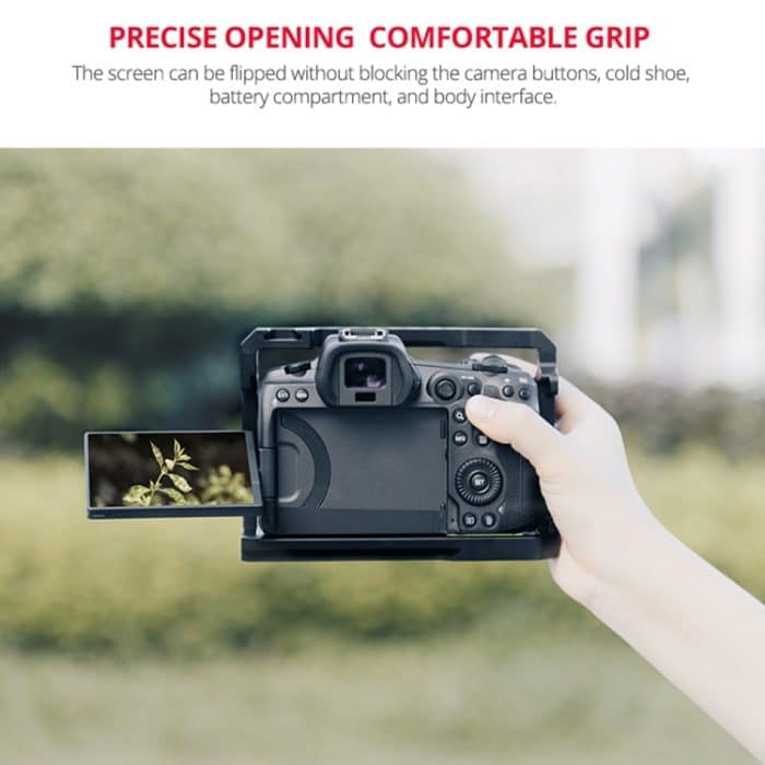 YELANGU C22 YLG0334B Videokamera-Käfigstabilisator mit Griff für Canon EOS R5/R6, YLG0334B – Bild 10