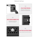 YELANGU C22-A YLG0334B-A Videokamera-Käfigstabilisator für Canon EOS R5/R6/R, YLG0334B-A – Bild 12