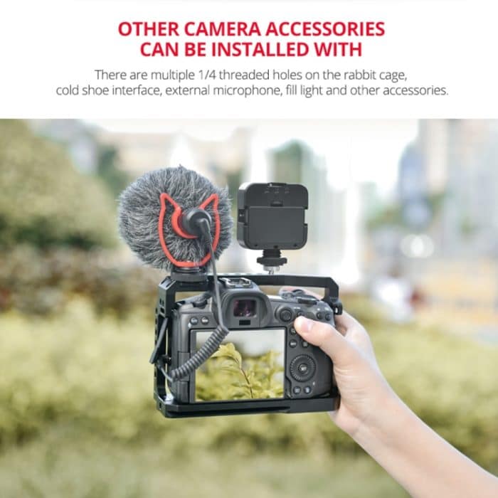 YELANGU C22-A YLG0334B-A Videokamera-Käfigstabilisator für Canon EOS R5/R6/R, YLG0334B-A – Bild 7