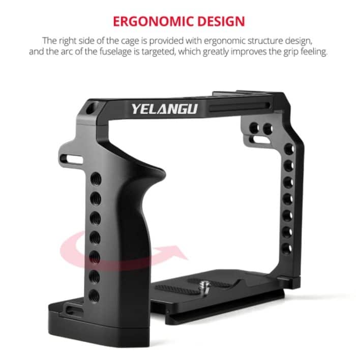 YELANGU C22-A YLG0334B-A Videokamera-Käfigstabilisator für Canon EOS R5/R6/R, YLG0334B-A – Bild 10