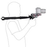 YELANGU S300 4-in-1-Multifunktions-Rig + Dual-Hand-Schulter-Rig + Einbeinstativ + Stabilisator für Kameras/Spiegelreflexkameras, Höhenbereich: 63 cm–170 cm, YELANGU S300 – Bild 17