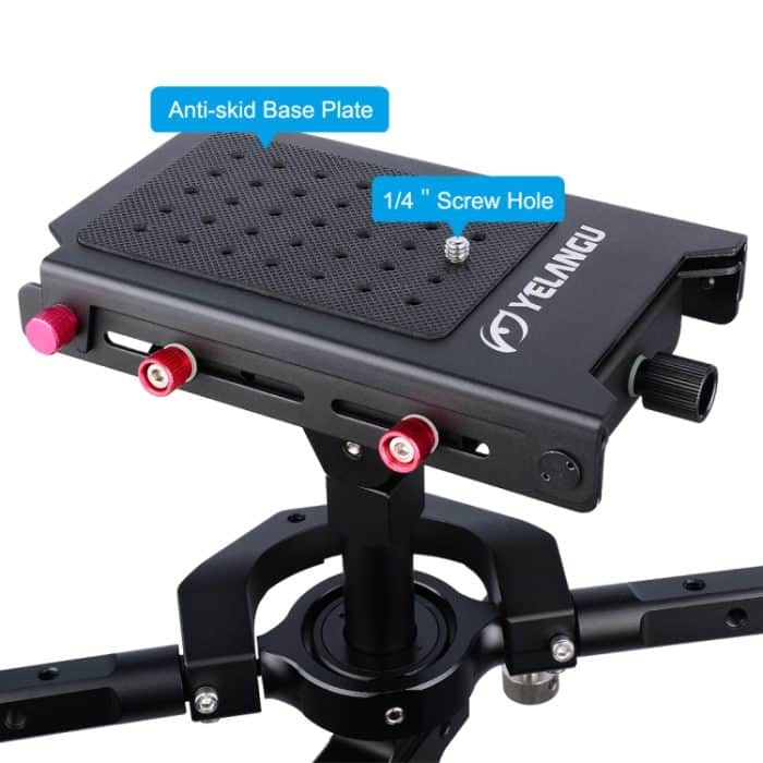 YELANGU S300 4-in-1-Multifunktions-Rig + Dual-Hand-Schulter-Rig + Einbeinstativ + Stabilisator für Kameras/Spiegelreflexkameras, Höhenbereich: 63 cm–170 cm, YELANGU S300 – Bild 9