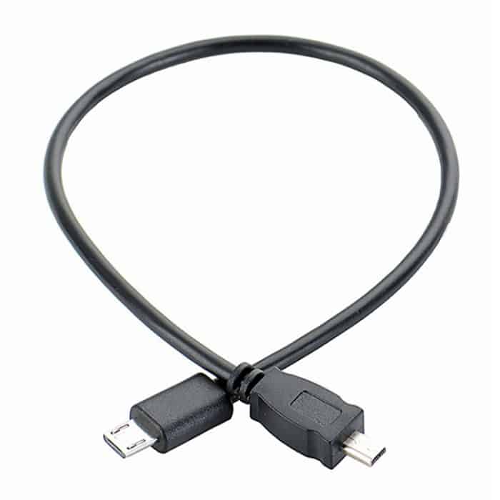 5 Stück 30 cm Micro-USB-auf-Mini-8-Pin-USB-OTG-Telefondatenkabel für Nikon, Micro  to Mini 8 Pin For Nikon – Bild 2