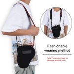 CADeN H6 stoßfeste, wasserdichte Kameratasche aus Neopren, Größe: 17 x 10,5 x 22 cm, 17 x 10.5 x 22cm – Bild 6