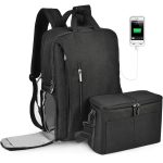 CADeN L5 III Multifunktions-Digitalkamera-Rucksack mit zwei Schultern