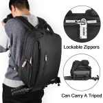 CADeN L5 III Multifunktions-Digitalkamera-Rucksack mit zwei Schultern – Bild 6