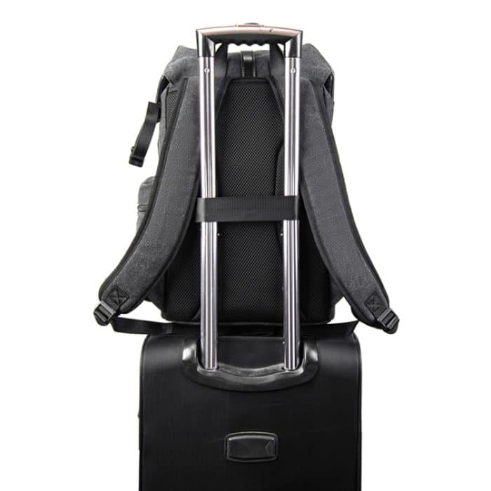 Caden M8 Side Open Canvas Große Kapazität Fotografie Rucksack Umhängetasche – Bild 4