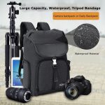 Caden M8 Side Open Canvas Große Kapazität Fotografie Rucksack Umhängetasche – Bild 7