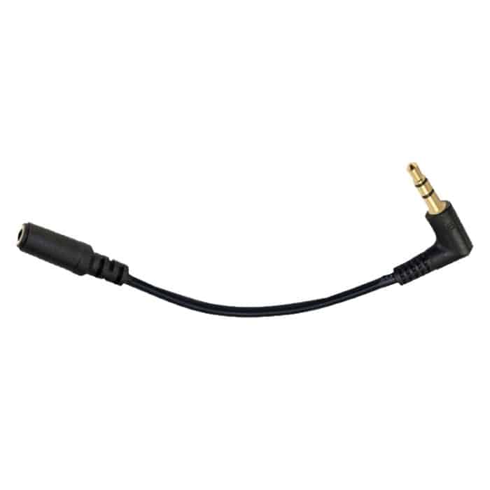 5 Stück 13 cm Winkel 3,5 mm Audio-Stecker auf Buchse PC-Kamera-Mikrofon-Adapterkabel, Elbow 3.5mm – Bild 2