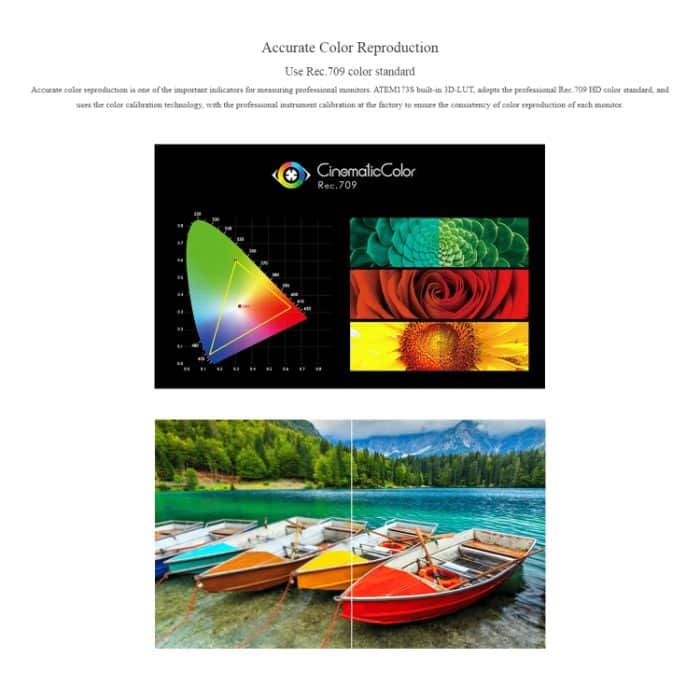 SEETEC ATEM173S 17,3 Zoll 3G-SDI HDMI Full HD 1920x1080 Multi-Kamera-Broadcast-Monitor, ATEM173S – Bild 6