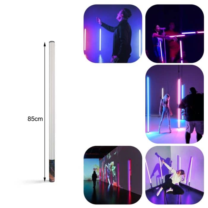 Luxceo Mood1 85 cm RGB Bunte Atmosphäre Rhythmus LED Stick Handheld Video Foto Fülllicht – Bild 5