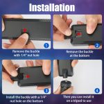 Luxceo WS66 USB LED Live Video Light 2500K-9000K Bi-Color Laptop Conference Fill Light – Bild 7