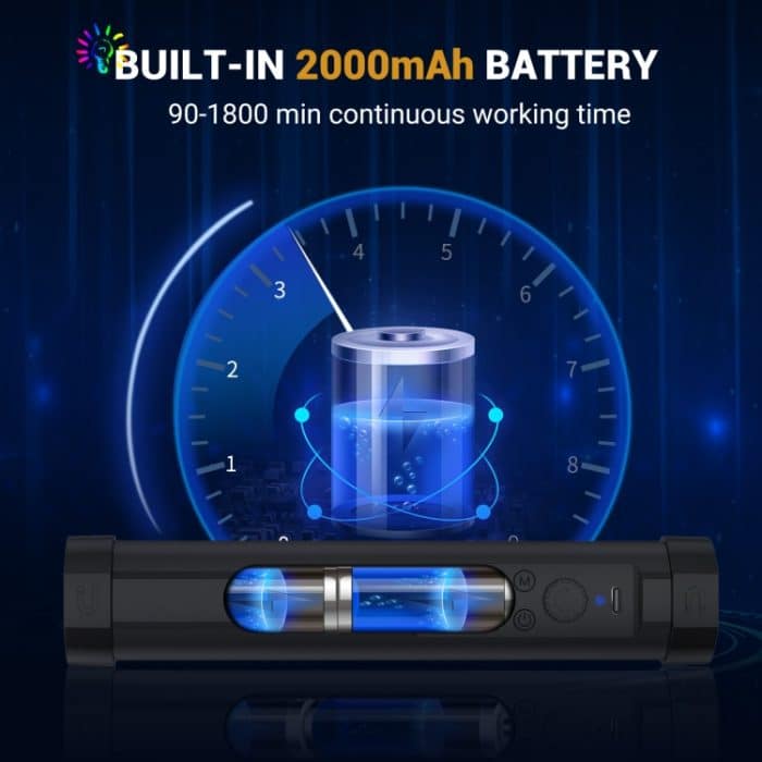 Luxceo P100 RGB Buntes Foto Video Lichtstift Magnet Handheld LED Fülllicht mit Fernbedienung – Bild 5