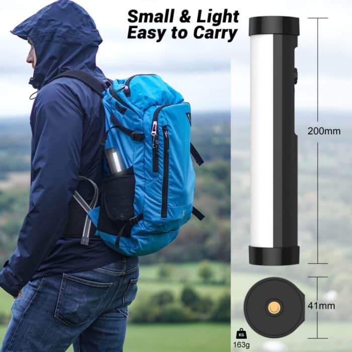 Luxceo P100 RGB Photo Video Light Stick Magnet Handheld LED Fülllicht mit Fernbedienung und Gitterweichbox – Bild 8