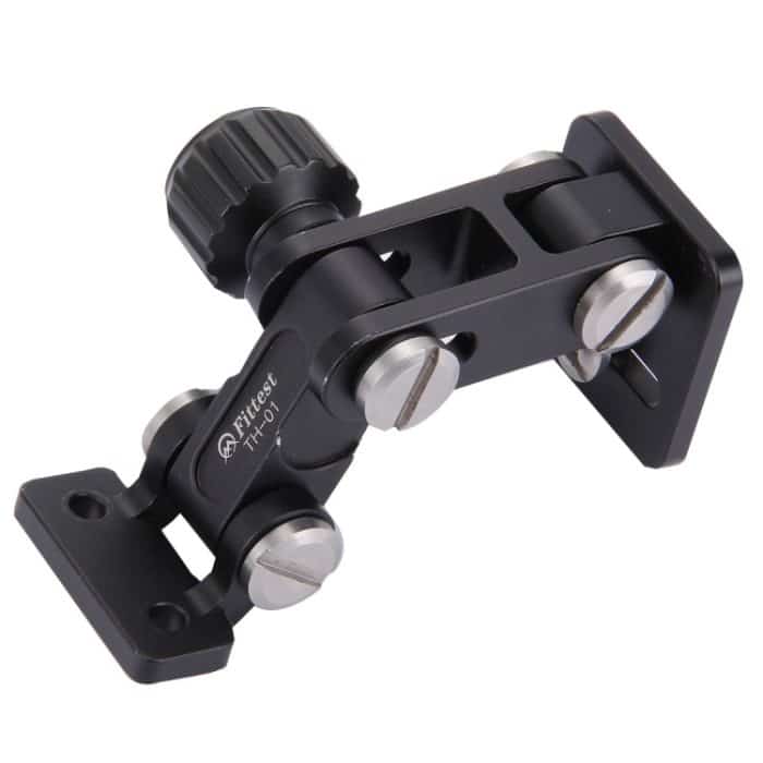 Fittest TH-01 Aluminiumlegierung Langfokus-Schnellwechselplatte Telezoom-Objektivhalterung – Bild 5