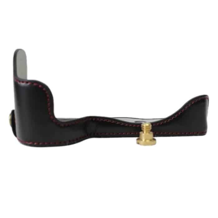 1/4 Zoll Gewinde PU-Leder-Kamera-Halbgehäusebasis für Sony ILCE-A6500 / A6500, For Sony ILCE-A6500 / A6500 – Bild 6