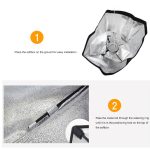 Godox 60 x 60 cm rechteckige Softbox Fotostudio Bowens Mount Diffusor für Speedlite – Bild 6