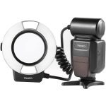 TRIOPO TR-15EX Makro-Ring-TTL-Blitzlicht mit 6 unterschiedlich großen Adapterringen für Canon E-TTL – Bild 2