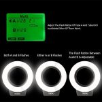 TRIOPO TR-15EX Makro-Ring-TTL-Blitzlicht mit 6 unterschiedlich großen Adapterringen für Canon E-TTL – Bild 6