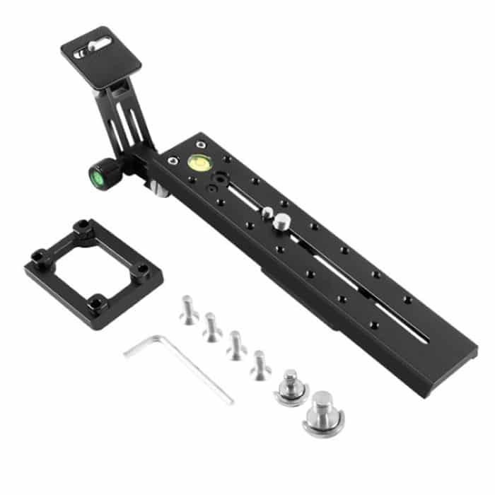 BEXIN VR-220 220 mm Länge, erweiterte Schnellwechselplatte aus Aluminiumlegierung für Manfrotto/Sachtler, VR-220 – Bild 2