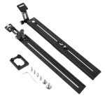 BEXIN VR-380 380 mm Länge, erweiterte Schnellwechselplatte aus Aluminiumlegierung für Manfrotto/Sachtler, VR-380