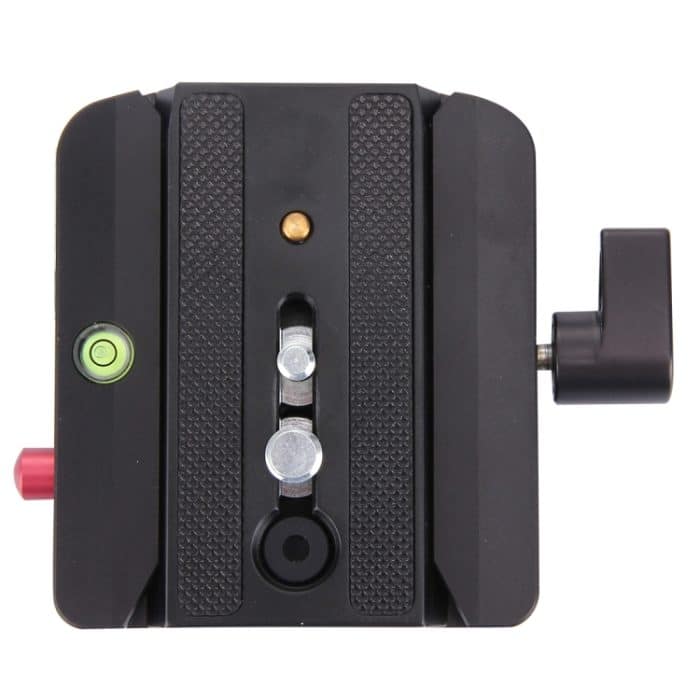 Passender FC-501-Schnellspanner aus Aluminiumlegierung mit Schnellspanner-Gleitplatte für den Austausch des Manfrotto-Stativs 577 – Bild 2