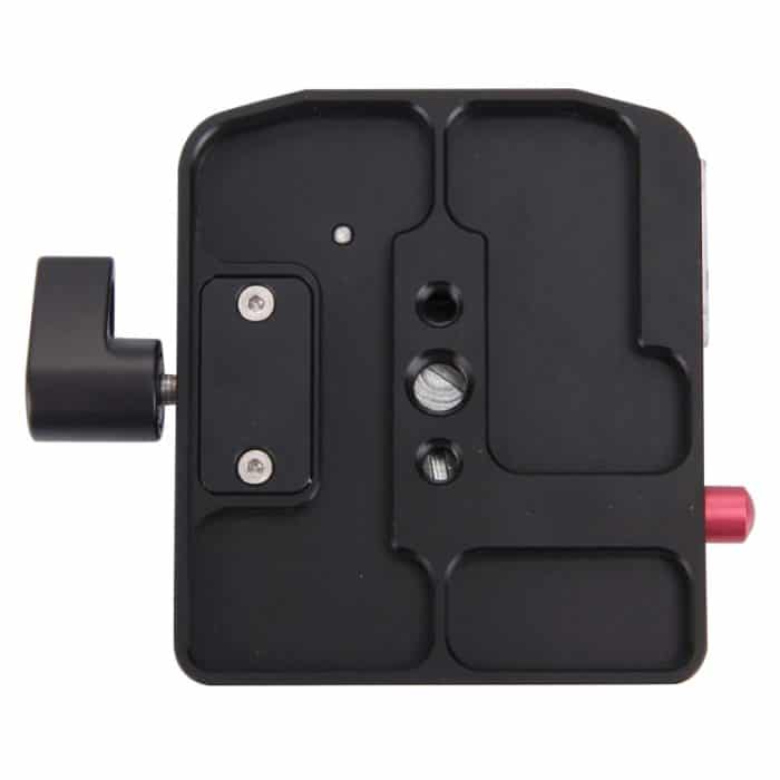 Passender FC-501-Schnellspanner aus Aluminiumlegierung mit Schnellspanner-Gleitplatte für den Austausch des Manfrotto-Stativs 577 – Bild 3