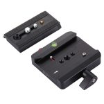 Passender FC-501-Schnellspanner aus Aluminiumlegierung mit Schnellspanner-Gleitplatte für den Austausch des Manfrotto-Stativs 577 – Bild 6