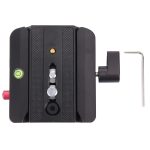 Passender FC-501-Schnellspanner aus Aluminiumlegierung mit Schnellspanner-Gleitplatte für den Austausch des Manfrotto-Stativs 577 – Bild 8