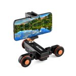 Yelangu L4X Camera Wheel Dolly + PC142 Telefonklemme mit Fernbedienung, Laden: 3 kg