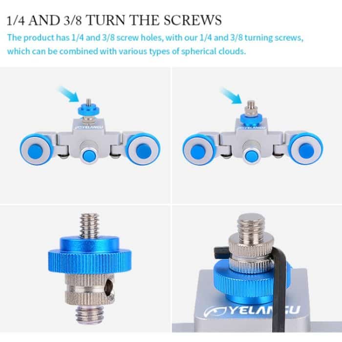 YELANGU L3 Kameraräder Autodolly Elektrisches Schienenschieberauto, Belastung: 6 kg, Autodolly L3 – Bild 6