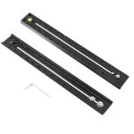 BEXIN B380-50 380 mm Länge, erweiterte Schnellwechselplatte aus Aluminiumlegierung für Manfrotto/Sachtler