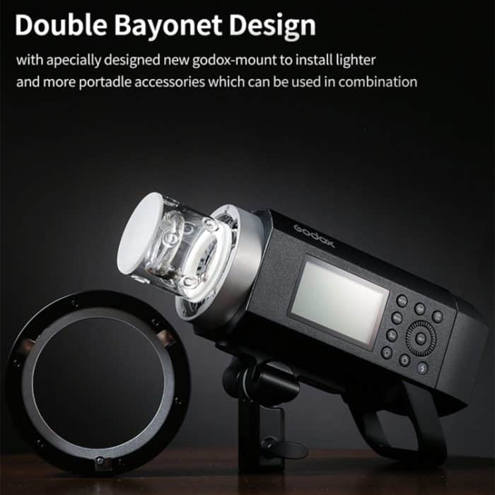 Godox AD400 Pro WITSTRO 400Ws All-in-One-Außenblitz 2,4 GHz Speedlite-Licht, AD400 Pro – Bild 6