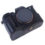 1/4 Zoll Gewinde PU-Leder Kamera Halbgehäuse Basis für Sony A7 IV, For Sony A7 IV – Bild 3