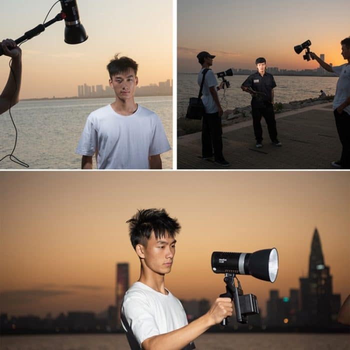 Godox ML60 60W LED-Licht 5600K Videostudio-Blitzlicht, ML60 – Bild 7