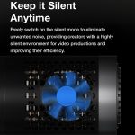 Godox ML60BI 60W LED-Licht 2800-6500K Helligkeitsanpassung Videostudio-Blitzlicht, ML60BI – Bild 7