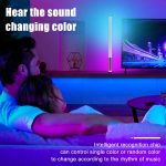LUXCeO Mood1 85 cm RGB Colorful Atmosphere Rhythm LED Stick Handheld Video Photo Fill Light mit Stativ – Bild 7