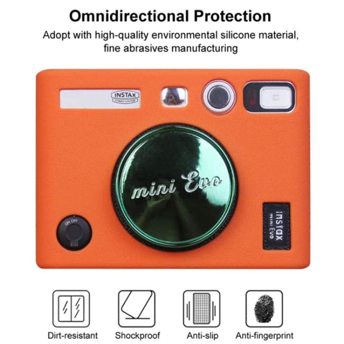 PULUZ Schutzhülle aus weichem Silikon für FUJIFILM instax mini Evo, For FUJIFILM instax mini Evo, FUJIFILM instax mini Evo – Bild 4