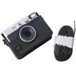 Für FUJIFILM instax mini Evo Ganzkörperkamera Echtledertasche mit Riemen, For FUJIFILM instax mini Evo – Bild 3