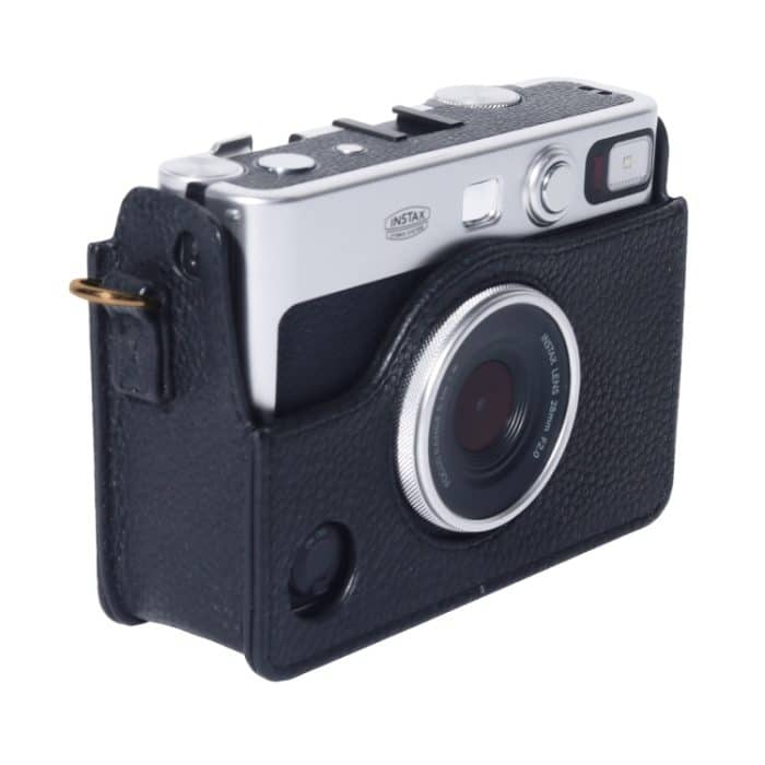 Für FUJIFILM instax mini Evo Ganzkörperkamera Echtledertasche mit Riemen, For FUJIFILM instax mini Evo – Bild 6