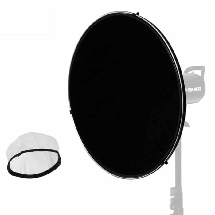 Godox RS55CM 55 cm Studio White Beauty Dish Reflektor Bowens Mount Diffusor – Bild 1