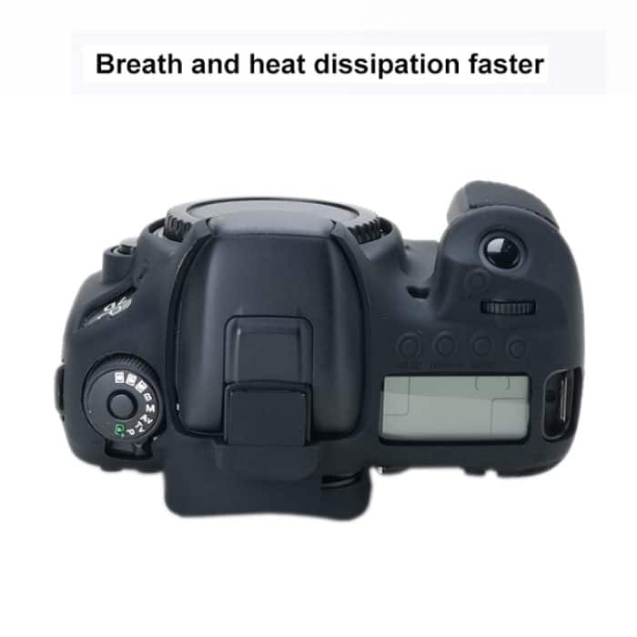 Für Canon EOS 7D Mark II weiche Silikon-Schutzhülle, For Canon EOS 7D Mark II – Bild 6