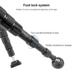 BEXIN P335C Kamera Kohlefaser Einbeinstativ Reisen Live Selfie Halterung Halter – Bild 7