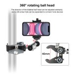 BEXIN WN-40 C-Type Universal Desk Magic Mount Claws Clip – Bild 4