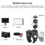 BEXIN WN-40 C-Type Universal Desk Magic Mount Claws Clip – Bild 5