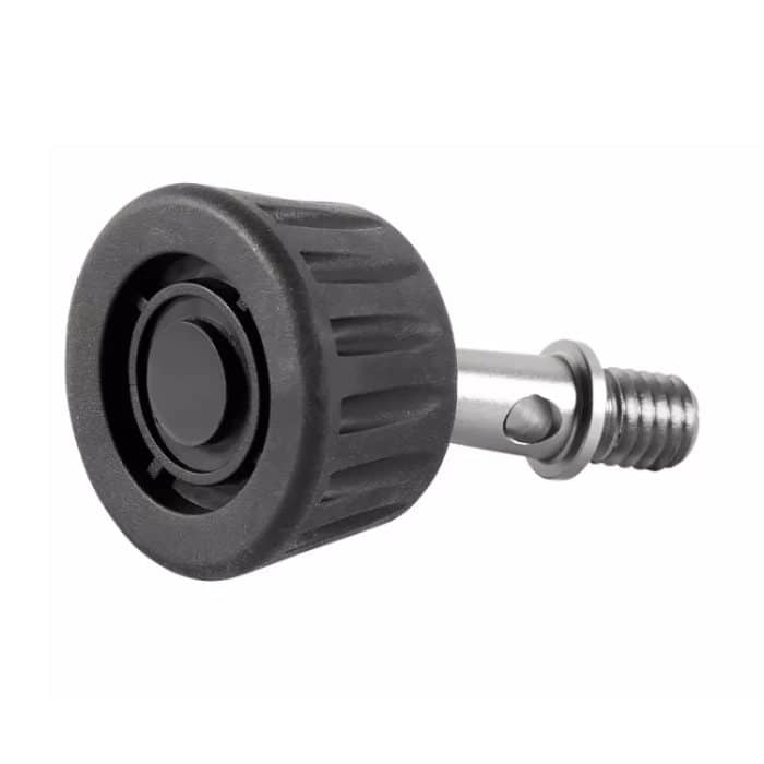 BEXIN GSF37-S Stativ 3/8 Zoll Edelstahl-Fußspikes Kunststoff-Fußpolster – Bild 3